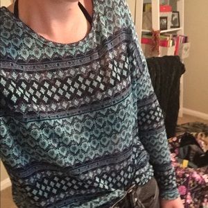 Francesca’s light sweater